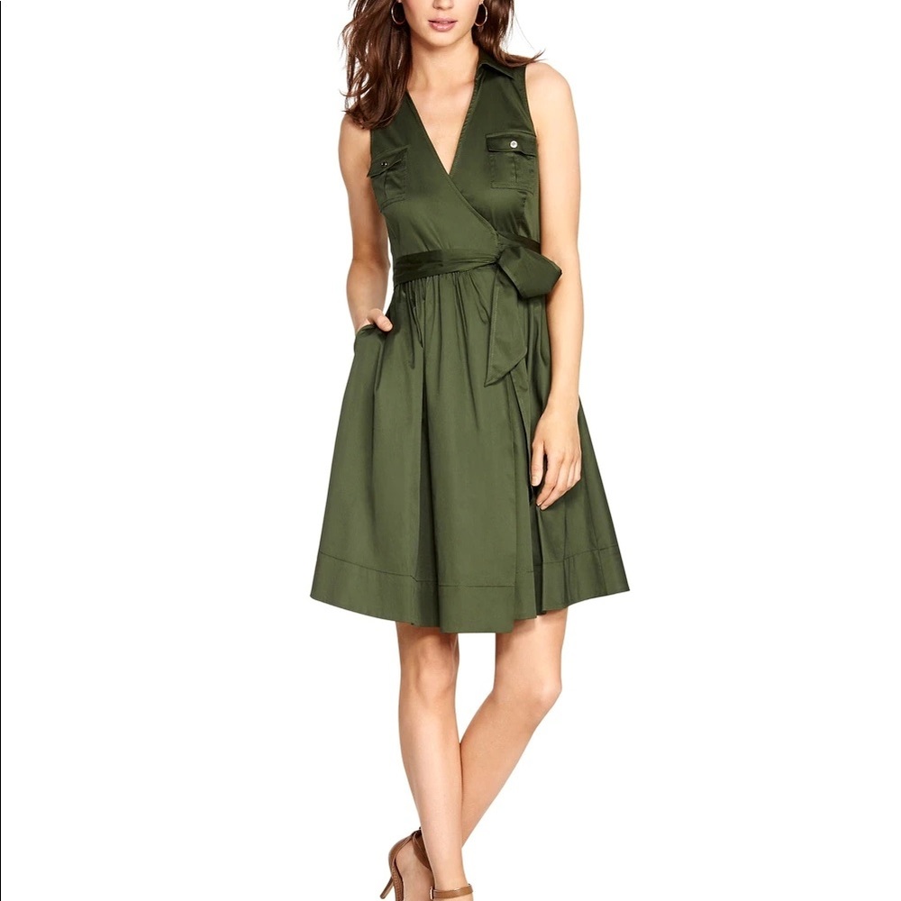 Sleeveless Green Dress